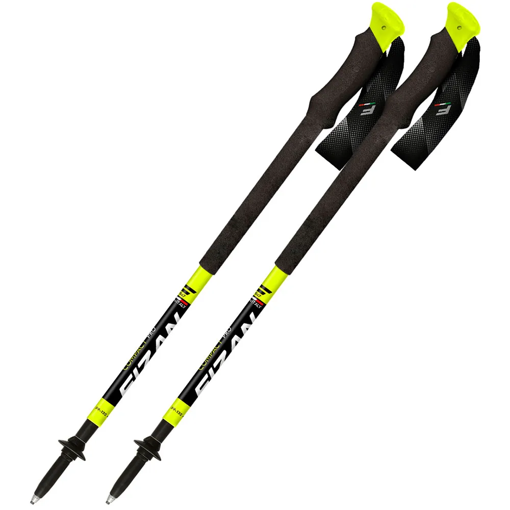 Fizan Compact Pro Stöcke, Grey, 59-132cm Fizan Compact Pro Stöcke, Grey, 59-132cm