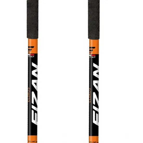 Fizan Elbrus Stöcke, Black / red, 70-140cm Fizan Elbrus Stöcke, Black / red, 70-140cm