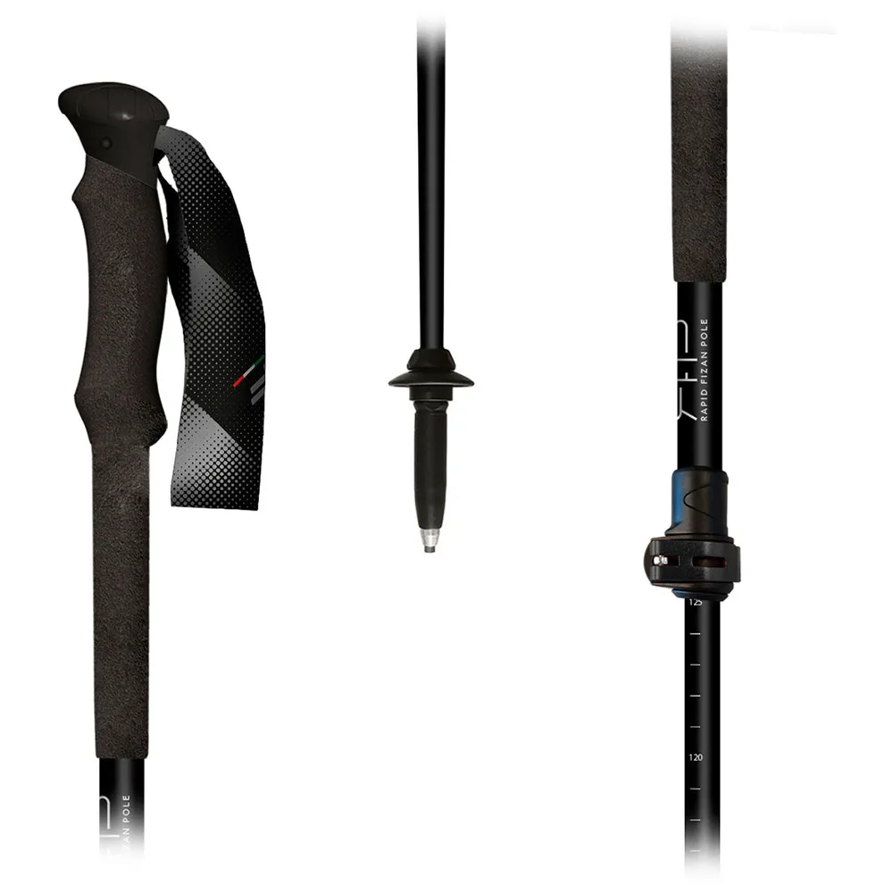 Fizan Rfp Stöcke, Black, 110-135cm Fizan Rfp Stöcke, Black, 110-135cm