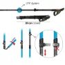 Fizan Rfp Trail Stöcke, Black, 110-135cm