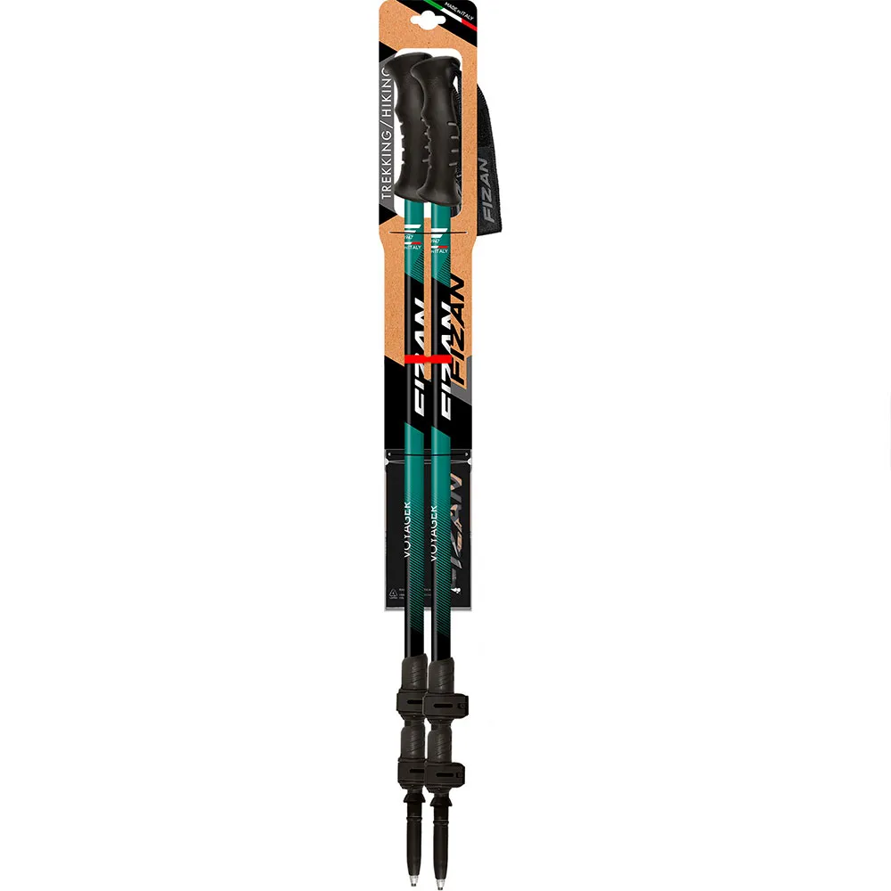 Fizan Voyager Stöcke, Petrol, 69-140cm Fizan Voyager Stöcke, Petrol, 69-140cm