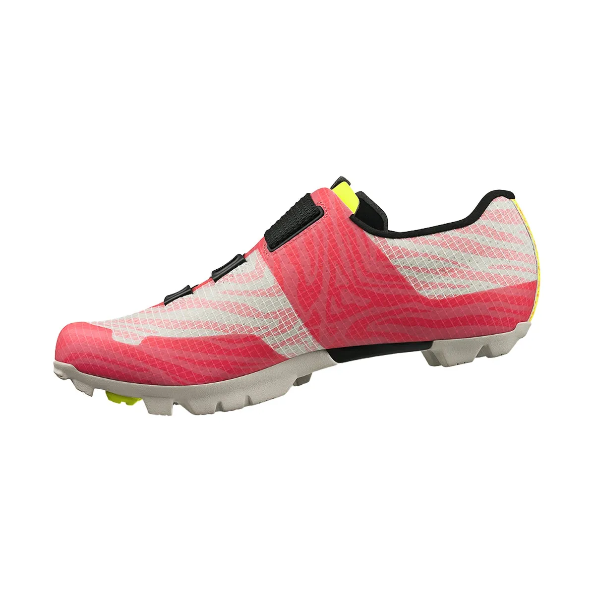 Fizik Gravel MTB Radschuhe Vento Ferox Carbon AMANI, Magenta/lime Fizik Gravel MTB Radschuhe Vento Ferox Carbon AMANI, Magenta/lime
