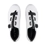 Fizik Rennradschuhe R5 Tempo Overcurve, Weiß/schwarz