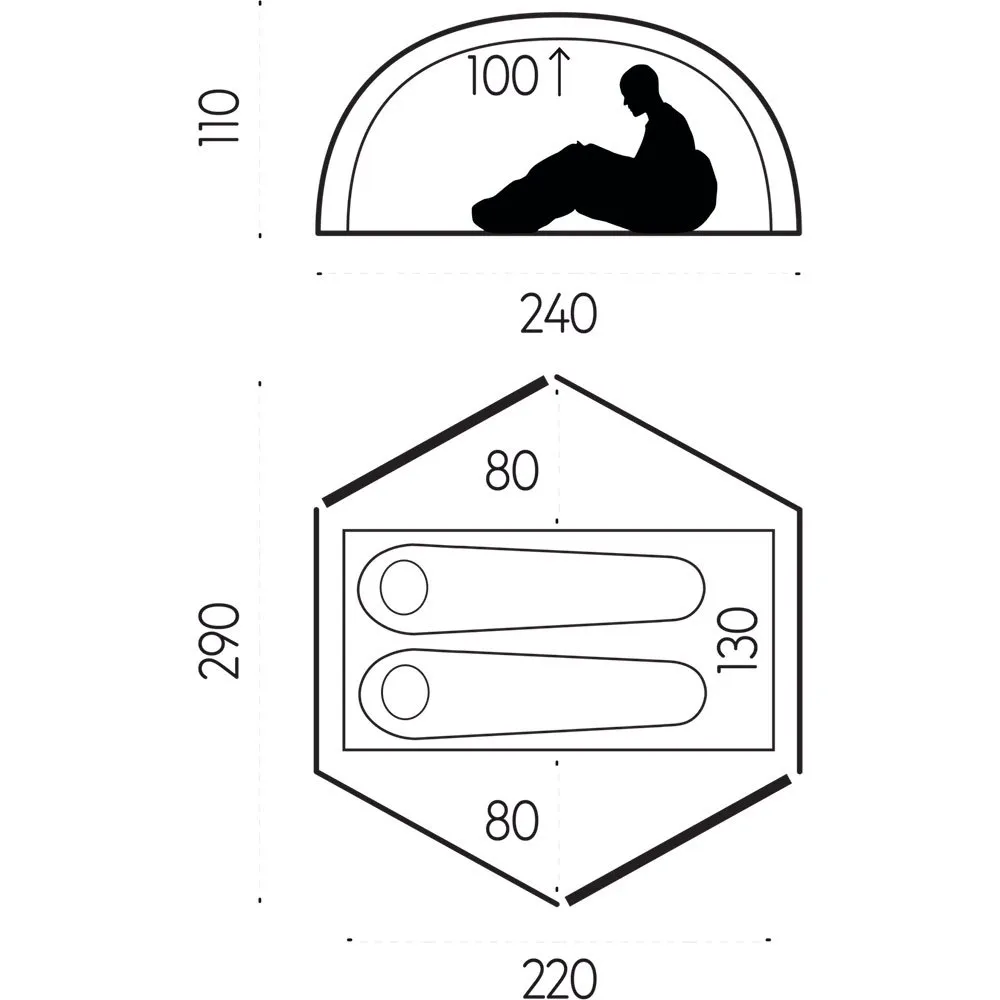 Fjällräven Abisko Dome 2 Zelt