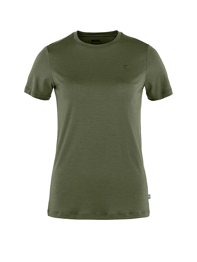 Fjällräven Abisko Wool Kurzarm-t-shirt