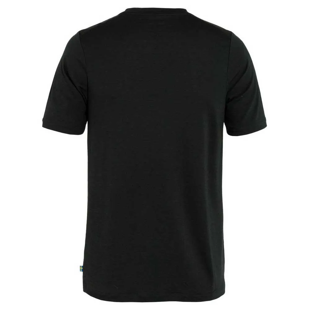 Fjällräven Abisko Wool Logo Kurzarm-t-shirt Fjällräven Abisko Wool Logo Kurzarm-t-shirt
