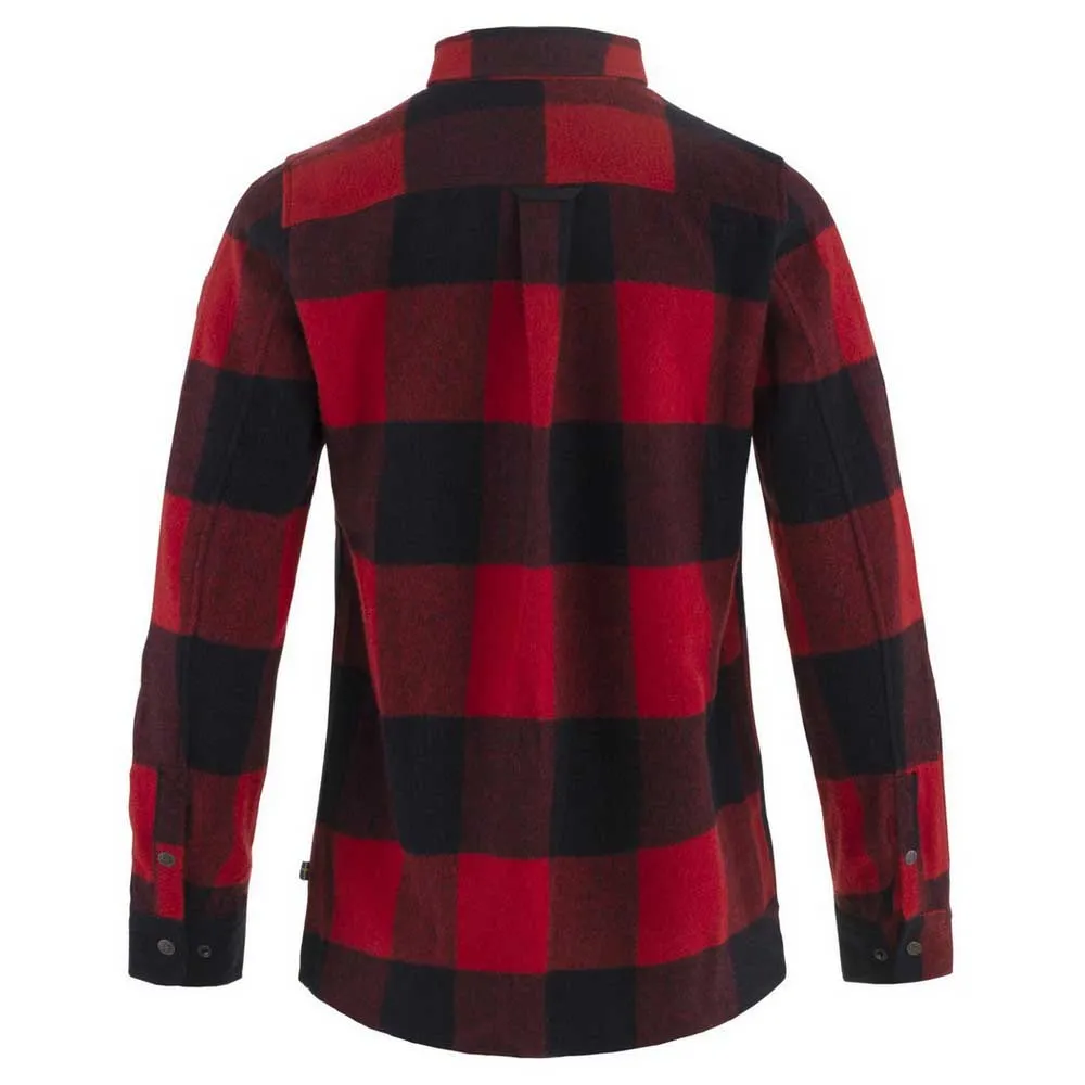 Fjällräven Canada Langarmhemd, Red Fjällräven Canada Langarmhemd, Red