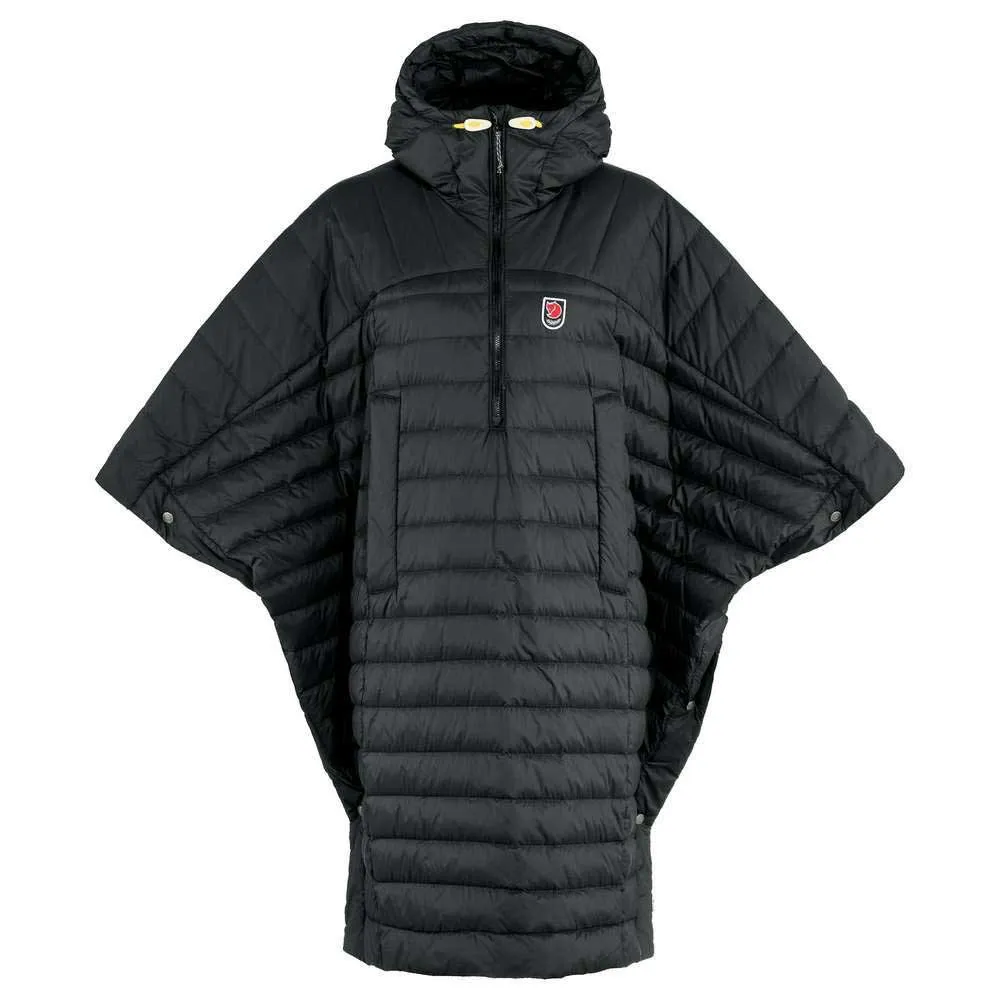 Fjällräven Expedition Down Poncho, Black Fjällräven Expedition Down Poncho, Black