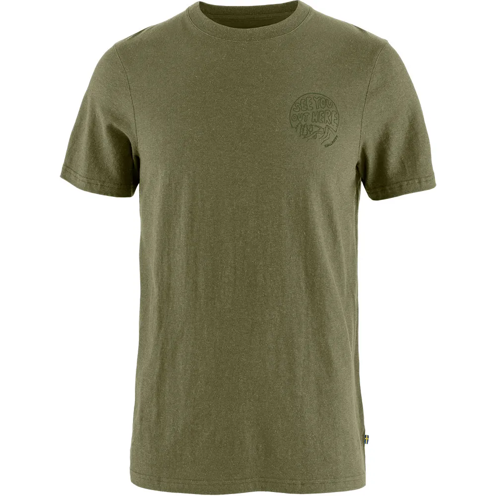 Fjällräven Hemp Blend Out Here Kurzarm-t-shirt Fjällräven Hemp Blend Out Here Kurzarm-t-shirt
