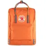 Burnt orange / rainbow pattern