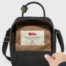 Fjällräven Kånken 2 Sling Umhängetasche, Black