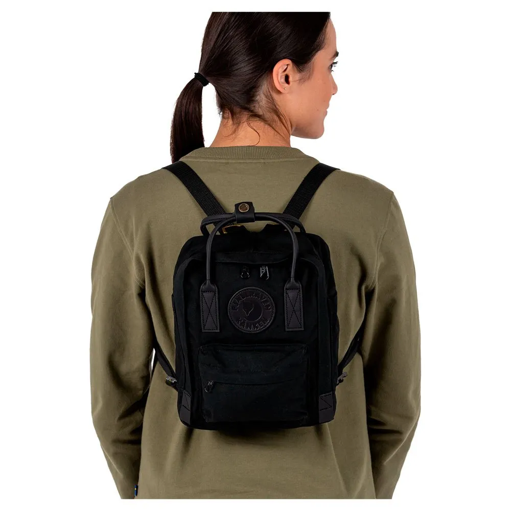 Fjällräven Kånken No. 2 Mini 7l Rucksack, Black Fjällräven Kånken No. 2 Mini 7l Rucksack, Black