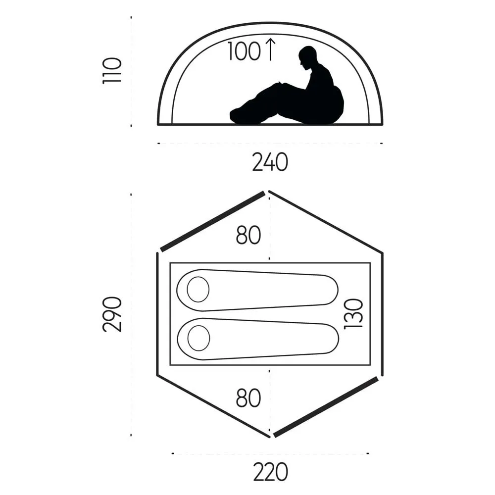 Fjällräven Keb Dome 2 Zelt Fjällräven Keb Dome 2 Zelt