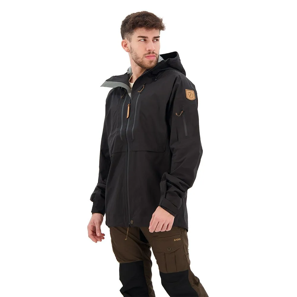 Fjällräven Keb Eco-shell Softshelljacke, Black