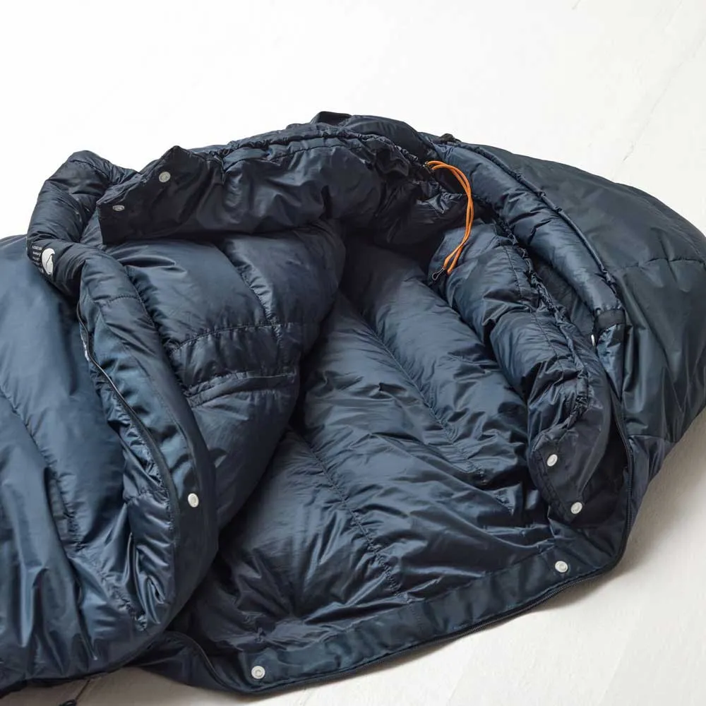 Fjällräven Keb Three Seasons Schlafsack, Navy, Left Zipper Fjällräven Keb Three Seasons Schlafsack, Navy, Left Zipper