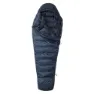 Fjällräven Keb Three Seasons Schlafsack, Navy, Left Zipper