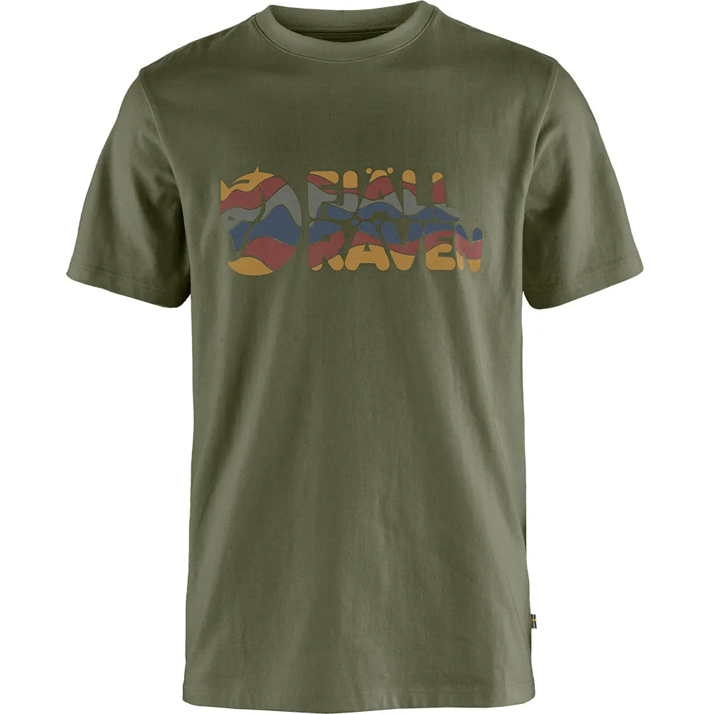 Fjällräven Multicolor Logo Kurzarm-t-shirt Fjällräven Multicolor Logo Kurzarm-t-shirt