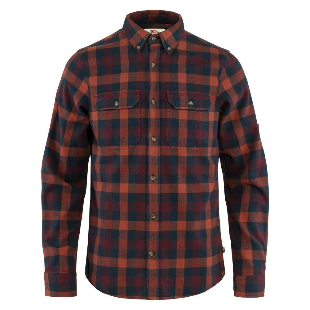 Fjällräven Skog Langarmhemd, Navy Fjällräven Skog Langarmhemd, Navy
