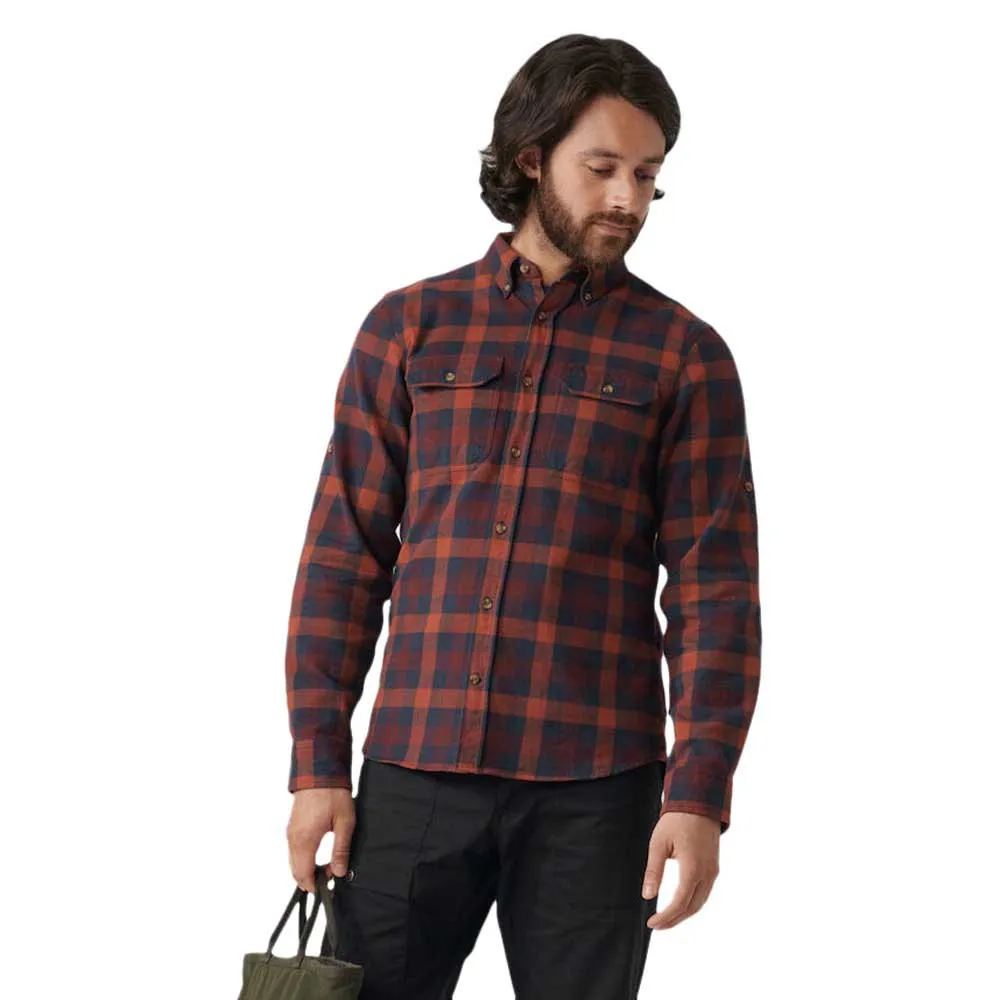 Fjällräven Skog Langarmhemd, Navy Fjällräven Skog Langarmhemd, Navy