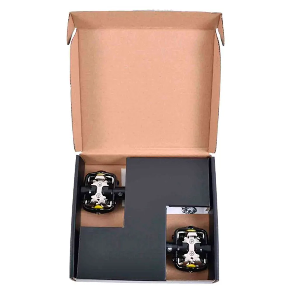 FLR Xc-313 Spd Pedale, Black / silver, One Size FLR Xc-313 Spd Pedale, Black / silver, One Size