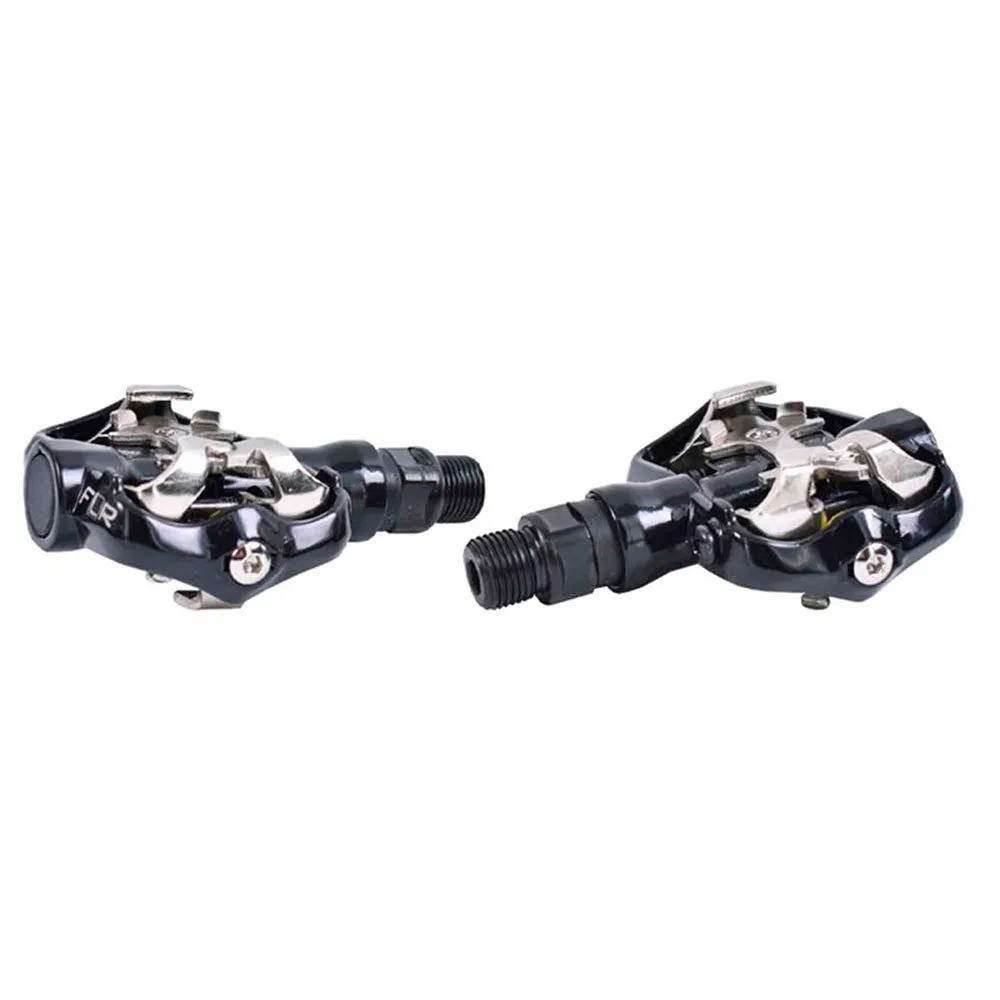 FLR Xc-313 Spd Pedale, Black / silver, One Size FLR Xc-313 Spd Pedale, Black / silver, One Size