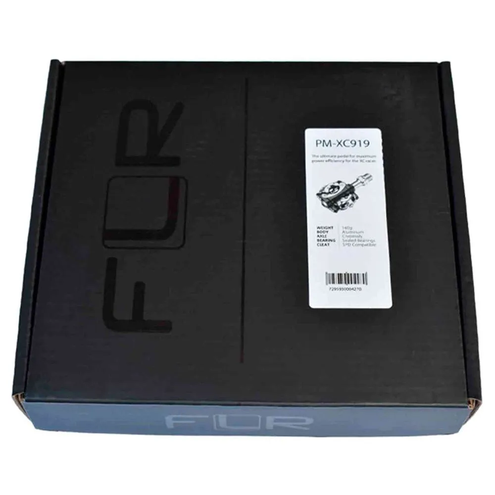 FLR Xc-919 Spd Pedale, Black / silver, One Size FLR Xc-919 Spd Pedale, Black / silver, One Size