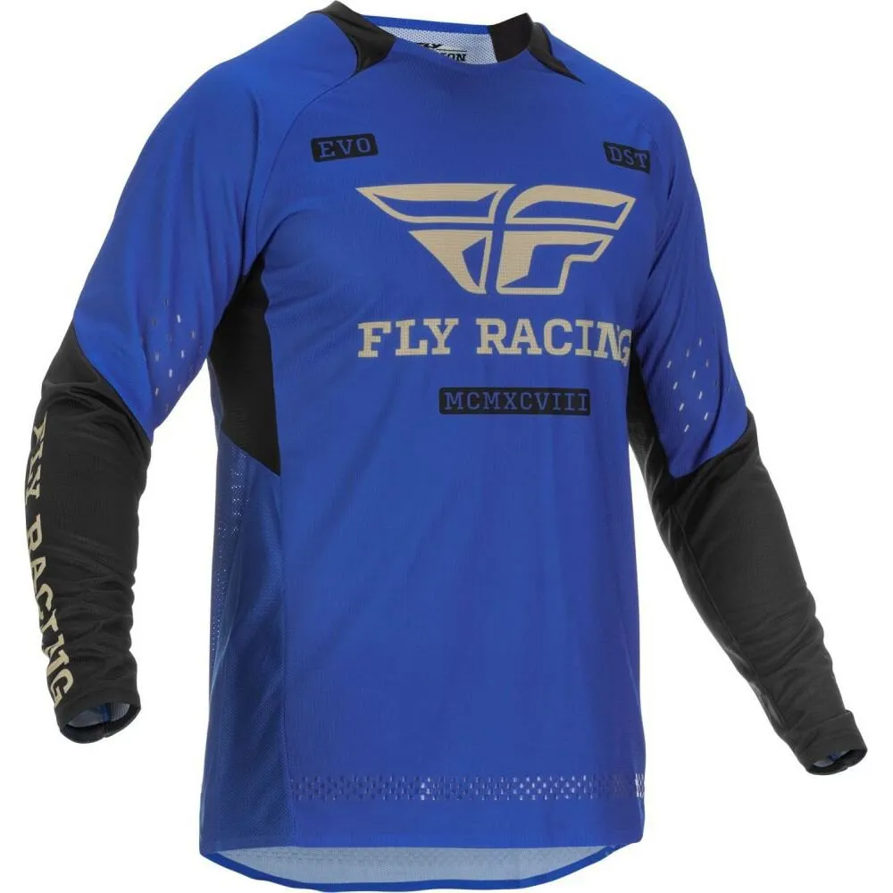 Fly Racing Evo Langarm Enduro Trikot, Blue / black Fly Racing Evo Langarm Enduro Trikot, Blue / black