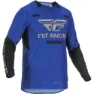 Fly Racing Evo Langarm Enduro Trikot, Blue / black