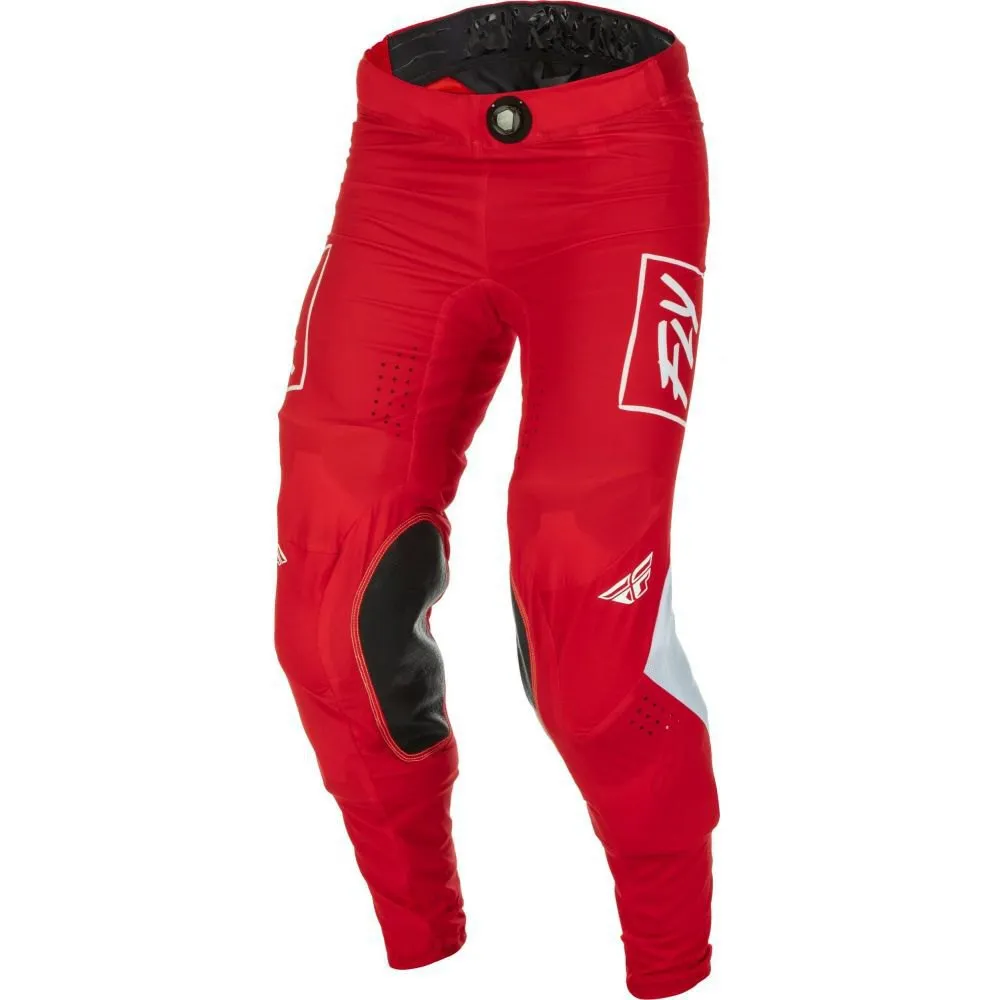 Fly Racing Lite Hosen, Red / white Fly Racing Lite Hosen, Red / white