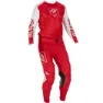 Fly Racing Lite Hosen, Red / white