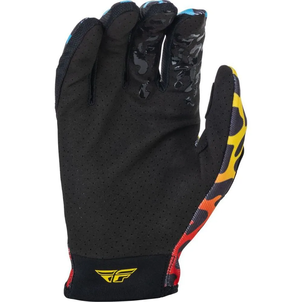 Fly Racing Lite Se Exotic Handschuhe, Red / yellow / blue Fly Racing Lite Se Exotic Handschuhe, Red / yellow / blue