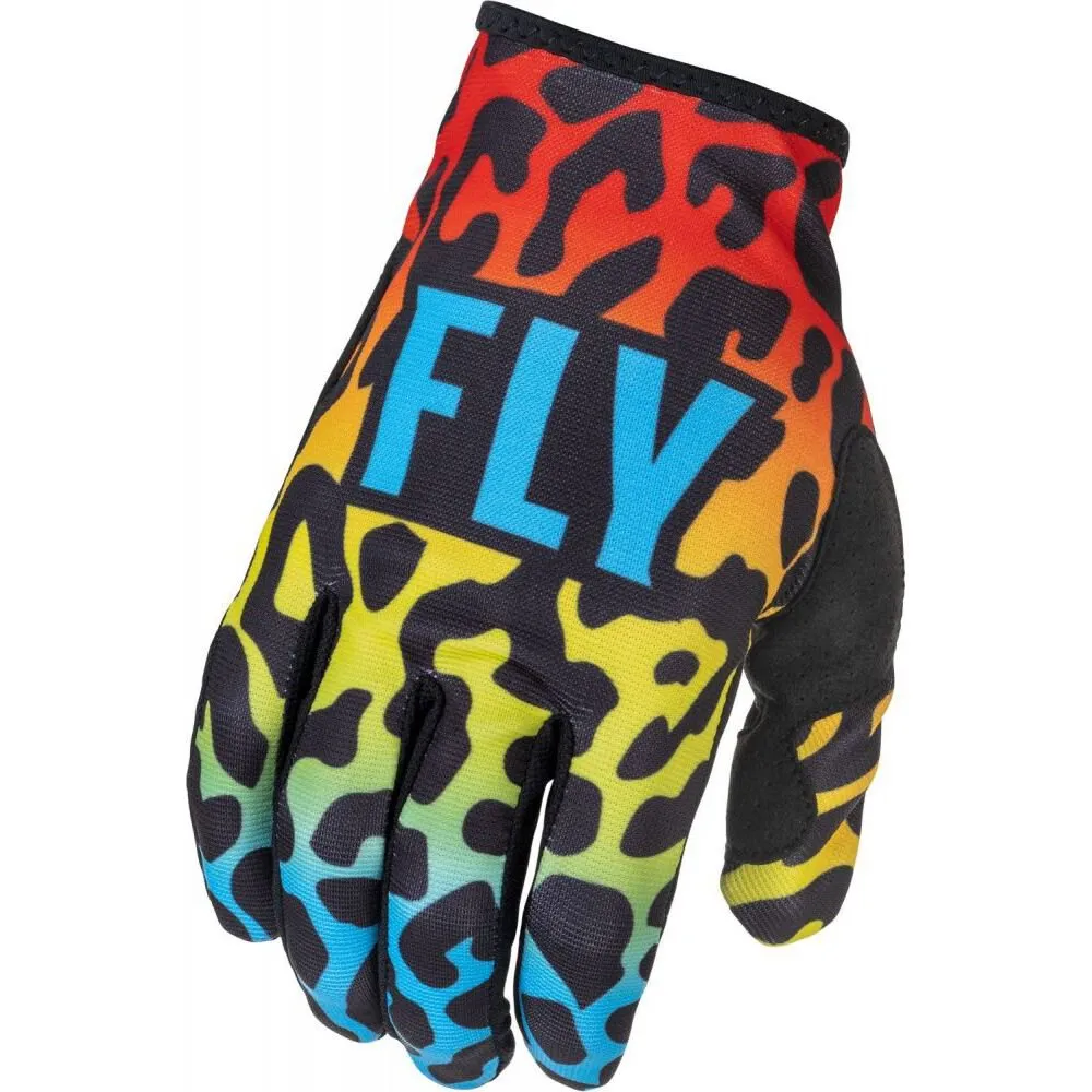 Fly Racing Lite Se Exotic Handschuhe, Red / yellow / blue Fly Racing Lite Se Exotic Handschuhe, Red / yellow / blue