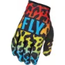 Fly Racing Lite Se Exotic Handschuhe, Red / yellow / blue