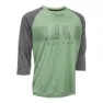 Fly Racing Ripa Enduro-trikot Mit 3/4-Ärmeln, Sage / charcoal grey