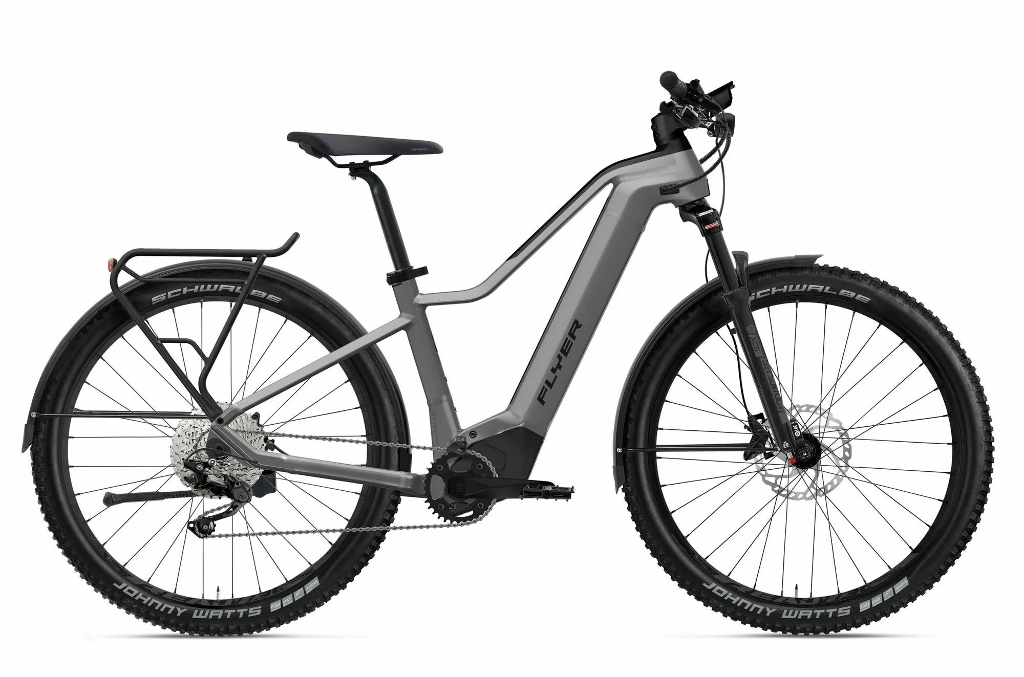 Flyer Goroc2 2.10 Cast Silver/Black Gloss 29" 750 Wh Diamant, Hersteller-cast silver/black gloss, XL