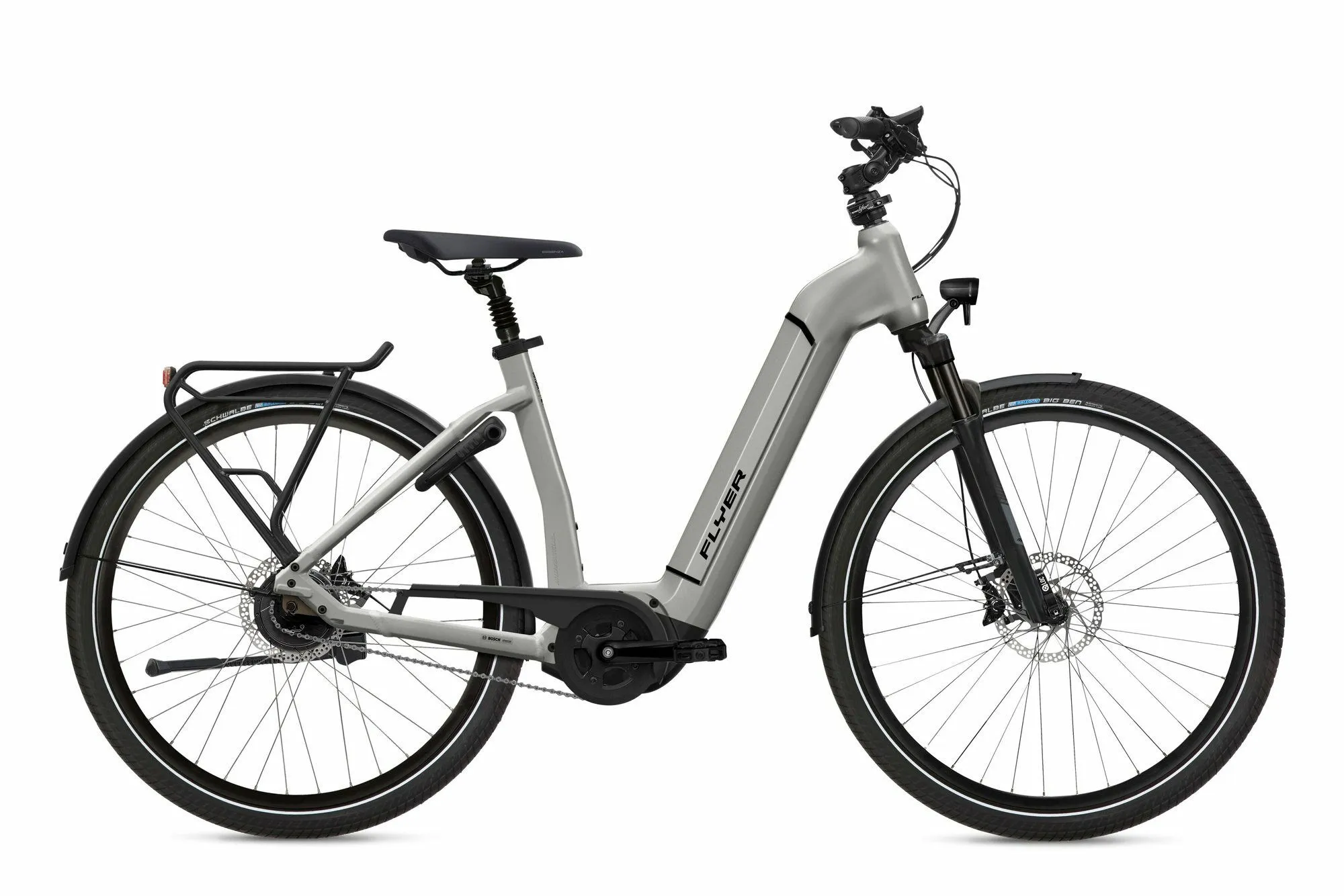 Flyer Gotour6 5.41R Cast Silver Gloss 28" 625 Wh Wave, Silber, XL Flyer Gotour6 5.41R Cast Silver Gloss 28" 625 Wh Wave, Silber, XL