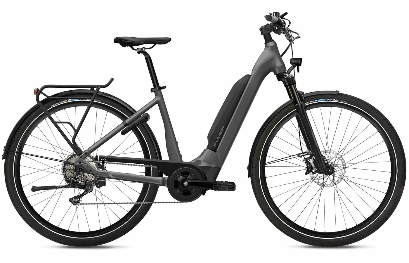 Flyer Upstreet5 3.12 - 630Wh 9K Wave, Grau, M Flyer Upstreet5 3.12 - 630Wh 9K Wave, Grau, M
