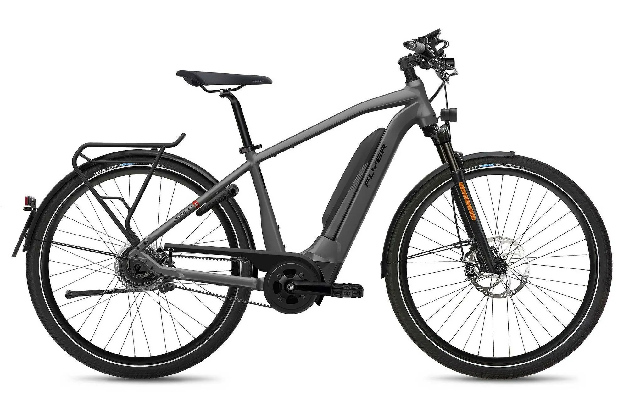 Flyer Upstreet5 5.10 Gent Anthracite Gloss 28" 630 Wh Diamant, Hersteller-anthracite gloss, L Flyer Upstreet5 5.10 Gent Anthracite Gloss 28" 630 Wh Diamant, Hersteller-anthracite gloss, L