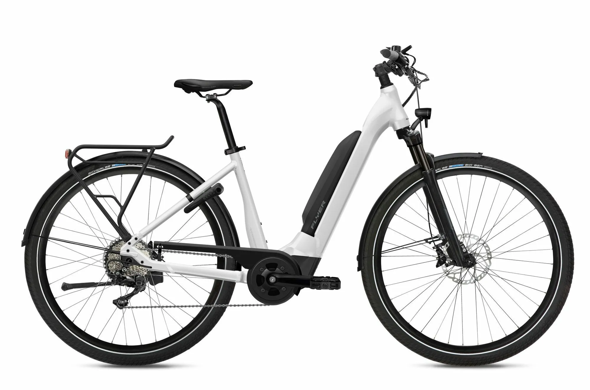 Flyer Upstreet5 7.10 Pearl White Gloss 28" 750 Wh Wave, Hersteller-pearl white gloss, L Flyer Upstreet5 7.10 Pearl White Gloss 28" 750 Wh Wave, Hersteller-pearl white gloss, L