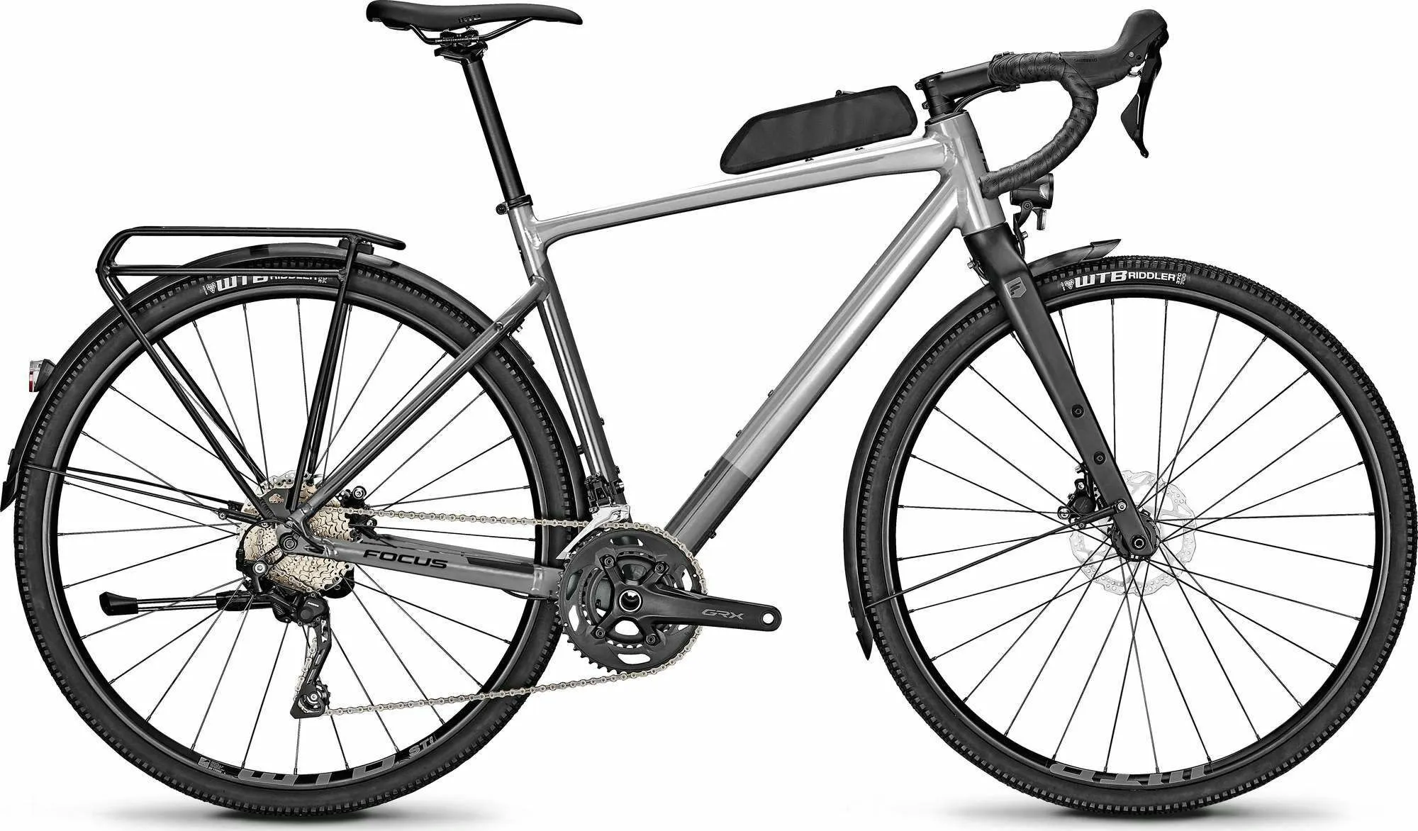 Focus ATLAS 6.7 EQP Nepalsilver glossy / Steelgrey glossy 28" Diamant, Hersteller-nepalsilver glossy / steelgrey glossy