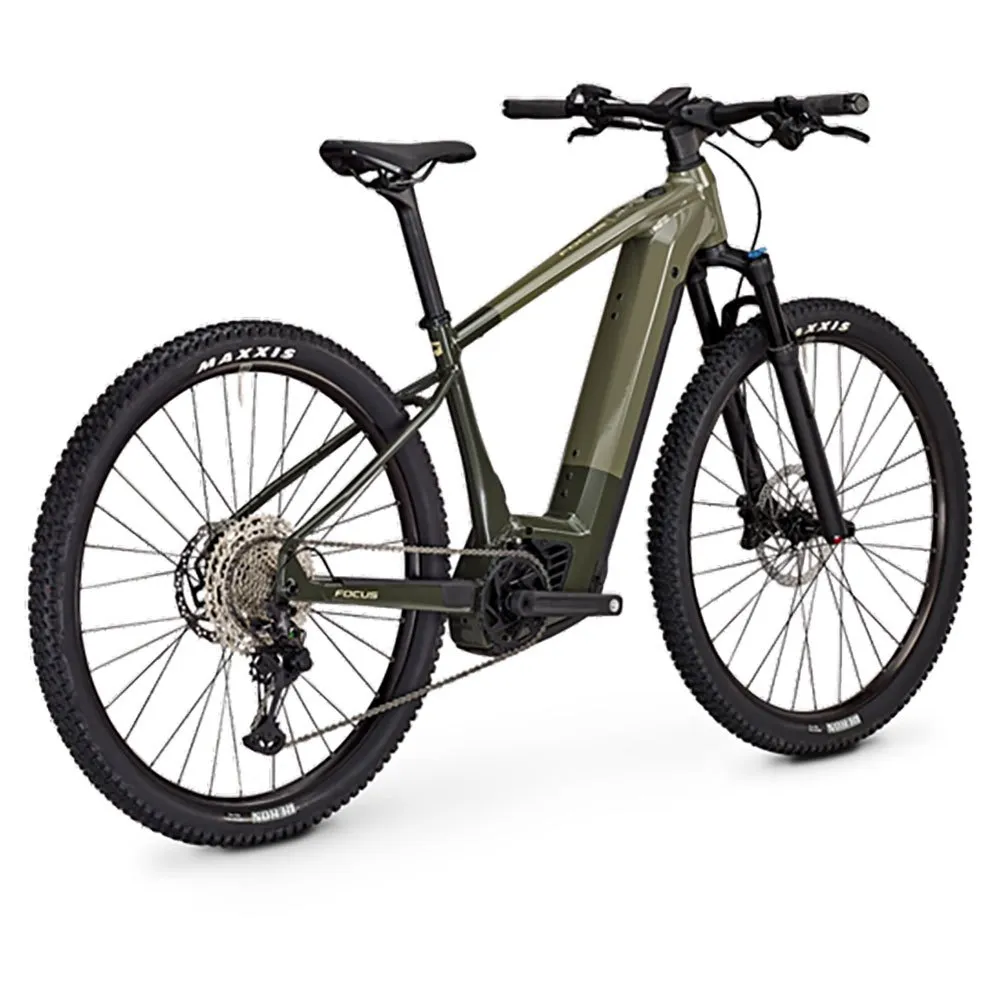Focus Jarifa² 6.9 29´´ Deore M6100 2024 Elektrofahrrad, Urbangreen glossy / huntmansgreen glossy, S, 625Wh Focus Jarifa² 6.9 29´´ Deore M6100 2024 Elektrofahrrad, Urbangreen glossy / huntmansgreen glossy, S, 625Wh
