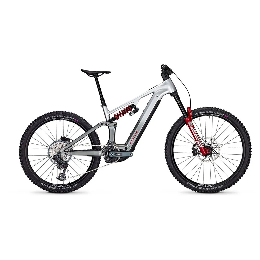 Focus Sam² 6.0 29´´ Deore Xt M8100 2025 Elektrische Mountainbike, Nepalsilver / steelgrey, S, 750Wh