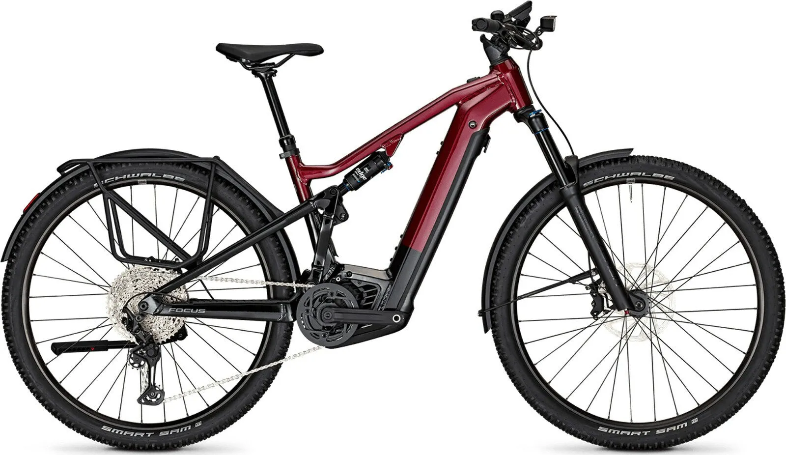 Focus THRON² 6.8 EQP Mahagonyred glossy / Magicblack glossy 29" 750 Wh Diamant, Dunkelrot, L Focus THRON² 6.8 EQP Mahagonyred glossy / Magicblack glossy 29" 750 Wh Diamant, Dunkelrot, L