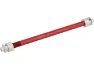 FollowMe Steckachsenadapter 12 mm Aluminium, Rot, 12mm, 1.0mm, 183mm