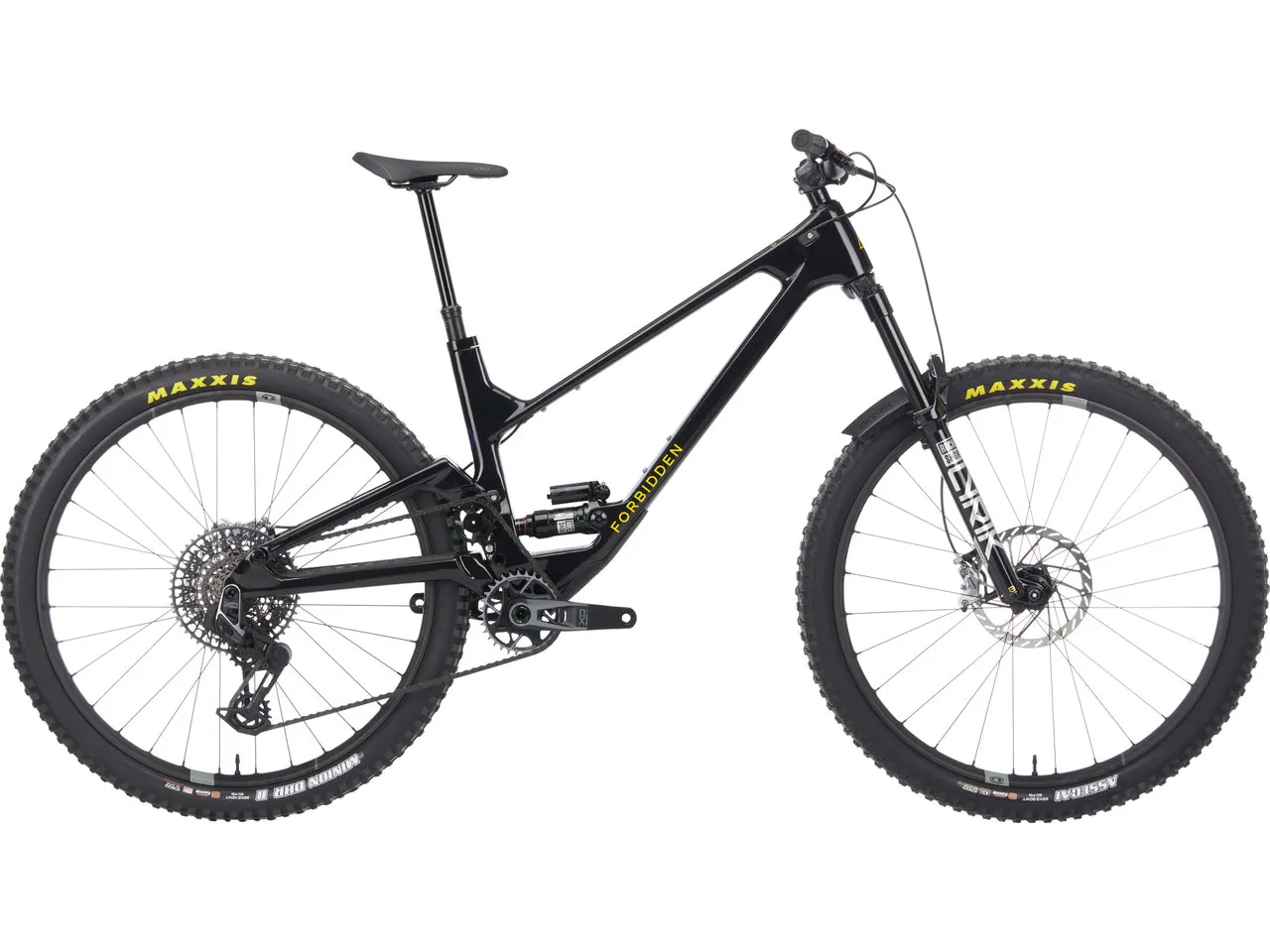 FORBIDDEN Druid V2 X0 AXS Carbon 29" Mountainbike, Schwarz, L FORBIDDEN Druid V2 X0 AXS Carbon 29" Mountainbike, Schwarz, L