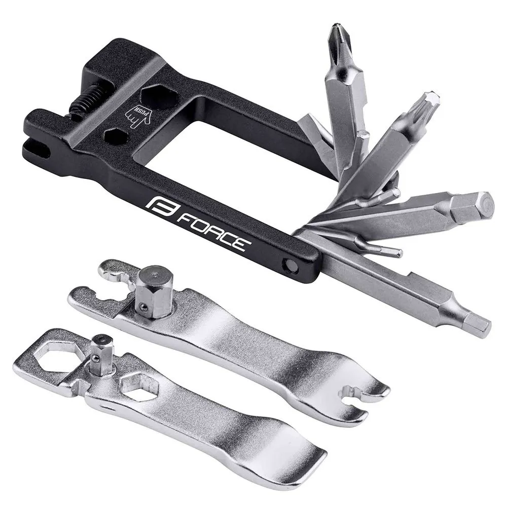 Force 20f Multitool, Black / silver, One Size Force 20f Multitool, Black / silver, One Size