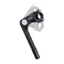 Force 6.1 25.4 Mm Verstellbarer Vorbau, Black, 90mm, 0-60º