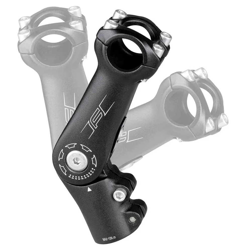 Force 6.3 25.4 Mm Verstellbarer Vorbau, Black, 110mm, 0-90º