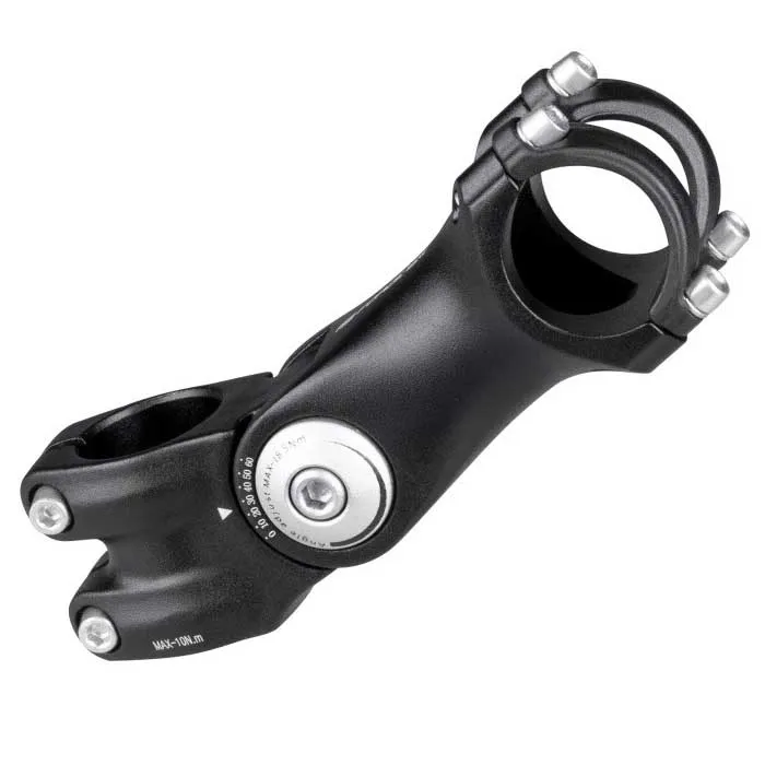 Force Adjustable 31.8 Mm Fahrradvorbau, Black, 105mm, 0-60º Force Adjustable 31.8 Mm Fahrradvorbau, Black, 105mm, 0-60º