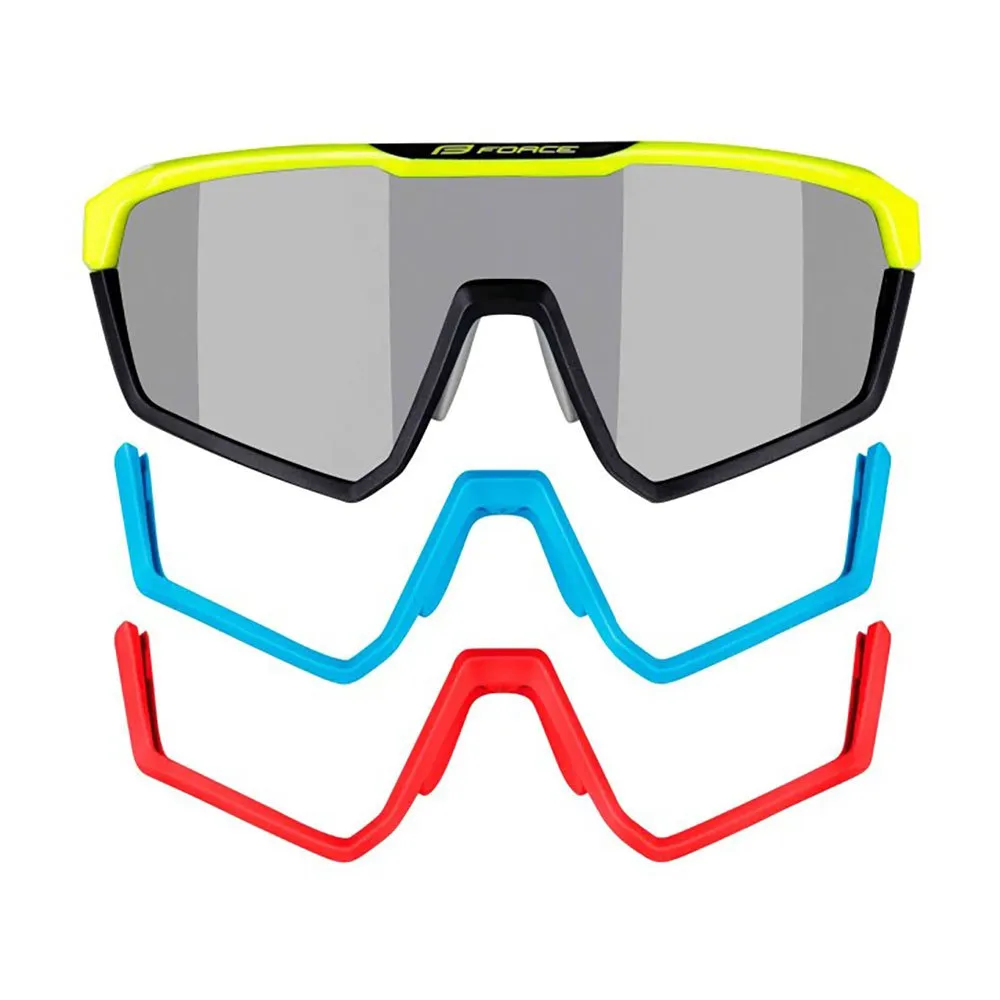 Force Apex Photochrome Sonnenbrille, Fluo yellow / grey, Fotocromic Grey/CAT0-3 Force Apex Photochrome Sonnenbrille, Fluo yellow / grey, Fotocromic Grey/CAT0-3